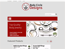 Tablet Screenshot of bodycircle.com